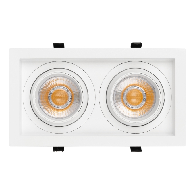 Светильник MS-VORTEX-BUILT-S250x140-2x30W Day4000 (WH-WH, 30 deg, 230V), Arlight, 057764, изображение 2 Светильник MS-VORTEX-BUILT-S250x140-2x30W Day4000 (WH-WH, 30 deg, 230V), Arlight, 057764, изображение 2