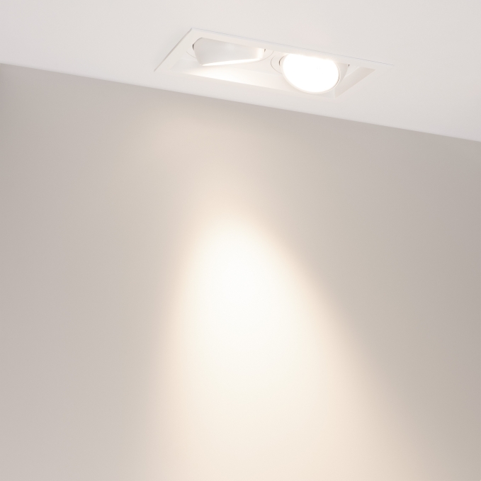 Светильник MS-VORTEX-BUILT-S250x140-2x30W Day4000 (WH-WH, 30 deg, 230V), Arlight, 057764, изображение 4 Светильник MS-VORTEX-BUILT-S250x140-2x30W Day4000 (WH-WH, 30 deg, 230V), Arlight, 057764, изображение 4