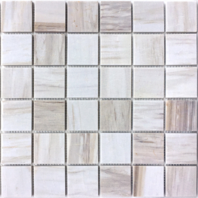 Мозаика Caramelle (LeeDo) Pietrine Nuvola Rosato Pol 48x48 30.5x30.5