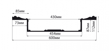 Кессон Decomaster KS-61-3A, 600x600x112 мм Кессон Decomaster KS-61-3A, 600x600x112 мм