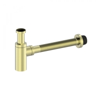 Сифон для раковины Wonzon & Woghand WW-88SS101-BG золото брашированный Сифон для раковины Wonzon & Woghand WW-88SS101-BG золото брашированный