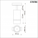 Светильник трековый однофазный трехжильный IP20 GU10 9W 235V ELINA PORT NT21 288 NOVOTECH 370780, схема товара Светильник трековый однофазный трехжильный IP20 GU10 9W 235V ELINA PORT NT21 288 NOVOTECH 370780, схема товара