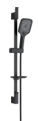 Душевой гарнитур Esko SSS1303SQBlack черный Душевой гарнитур Esko SSS1303SQBlack черный