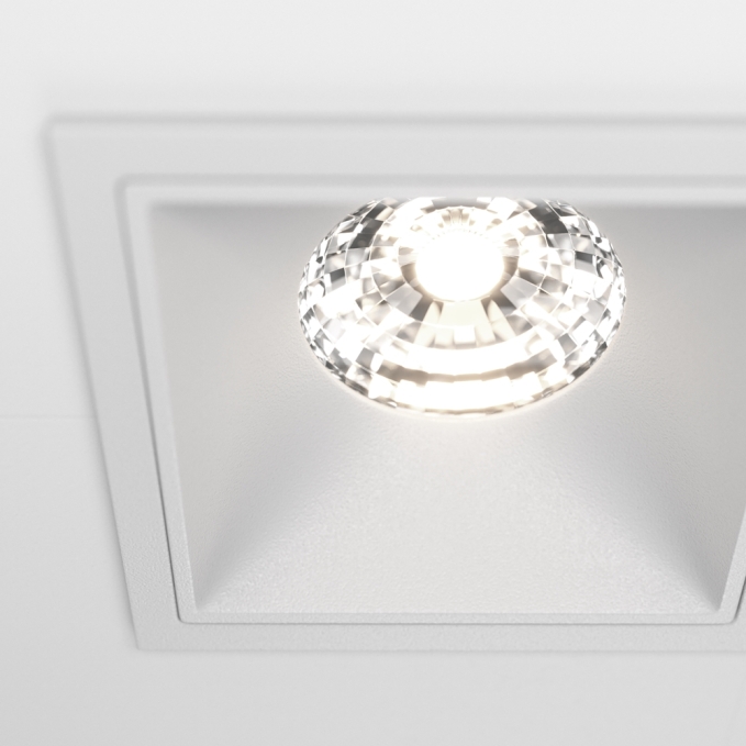 Встраиваемый светильник Альфа / Alfa LED 30 Вт 4000 К 36°, DL043-02-15W4K-SQ-W, изображение 3 Встраиваемый светильник Альфа / Alfa LED 30 Вт 4000 К 36°, DL043-02-15W4K-SQ-W, изображение 3