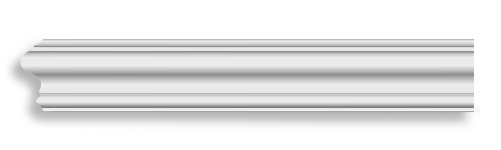 Молдинг гладкий Decomaster 97620F гибкий, 56x20x2400 мм Молдинг гладкий Decomaster 97620F гибкий, 56x20x2400 мм