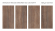 Керамогранит Staro Foresta Amazon Wood Brown 60x120 Керамогранит Staro Foresta Amazon Wood Brown 60x120