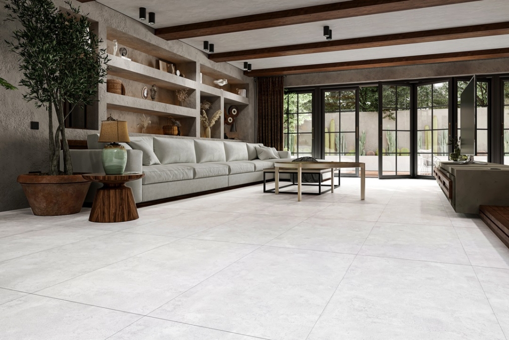 Керамогранит NT Ceramic Cemento Bianco 60x120, NTT99604M Керамогранит NT Ceramic Cemento Bianco 60x120, NTT99604M