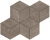Мозаика Atlas Concorde Marvel Edge Gris Supreme Mos. Esagono Lap. 30x35, AEPK