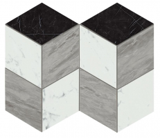Мозаика Atlas Concorde Marvel Stone Mosaico Esagono Geo Cold Lapp. 25.4x35.2, AS2L