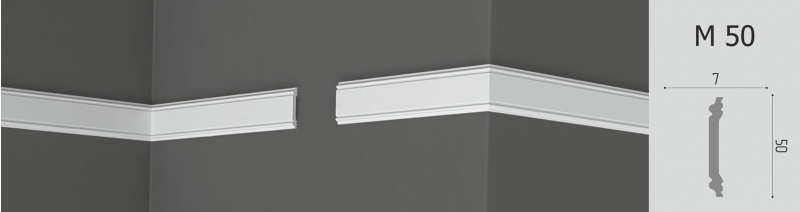 Молдинг Де-Багет XPS Polymer М 50 50/7 Молдинг Де-Багет XPS Polymer М 50 50/7