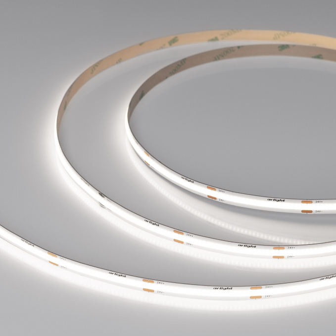 Светодиодная лента COB-X480-8mm 24V White6000 (8 W/m, IP20, CSP, 5m), Arlight, 039057, изображение 4 Светодиодная лента COB-X480-8mm 24V White6000 (8 W/m, IP20, CSP, 5m), Arlight, 039057, изображение 4