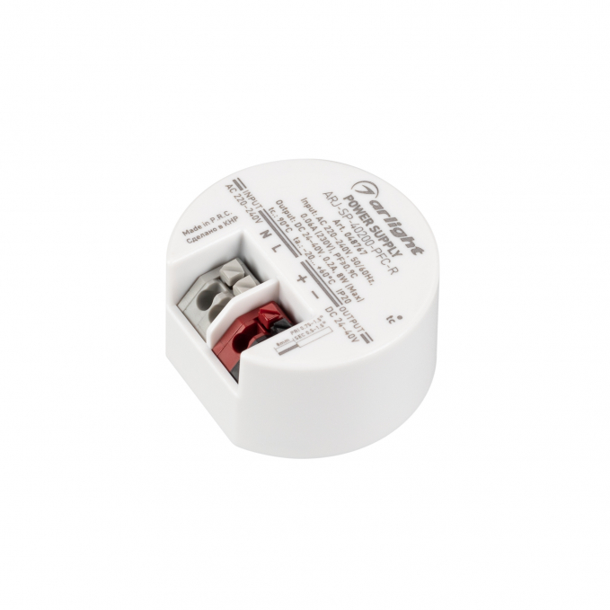 Блок питания ARJ-SP-40200-PFC-R (8W, 24-40V, 200mA), Arlight, 048767, изображение 1 Блок питания ARJ-SP-40200-PFC-R (8W, 24-40V, 200mA), Arlight, 048767, изображение 1