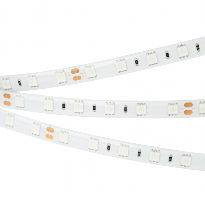 Светодиодная лента RTW 2-5000SE 24V Red 2x (5060, 300 LED, LUX), Arlight, 015597, изображение 1 Светодиодная лента RTW 2-5000SE 24V Red 2x (5060, 300 LED, LUX), Arlight, 015597, изображение 1