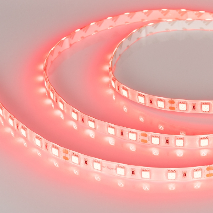 Светодиодная лента RTW 2-5000SE 24V Red 2x (5060, 300 LED, LUX), Arlight, 015597, изображение 3 Светодиодная лента RTW 2-5000SE 24V Red 2x (5060, 300 LED, LUX), Arlight, 015597, изображение 3