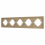 Рамка пластиковая FRM-TENDO-SFPL-5-GD, Arlight, 054658