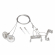 Подвес ALT-TUBULAR-HANG-L1000 (SL), Arlight, 043656 Подвес ALT-TUBULAR-HANG-L1000 (SL), Arlight, 043656