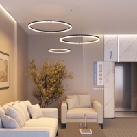 Светильник SP-DIAMOND-R1250-80W Day4000 (BK, 45 deg, 230V, TRIAC), Arlight, 054493