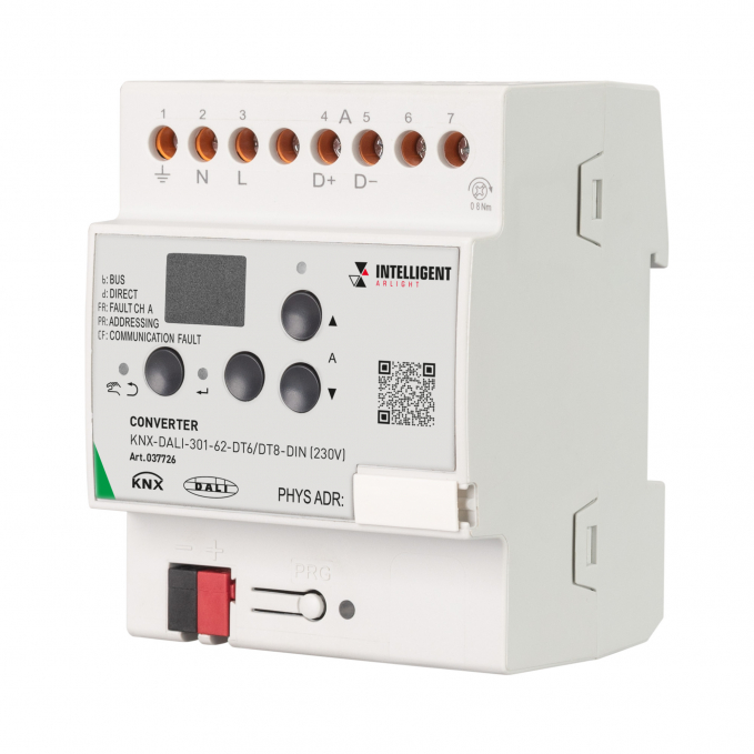 INTELLIGENT ARLIGHT Конвертер KNX-DALI-301-62-DT6/DT8-DIN (230V), Arlight, 037726, изображение 1 INTELLIGENT ARLIGHT Конвертер KNX-DALI-301-62-DT6/DT8-DIN (230V), Arlight, 037726, изображение 1