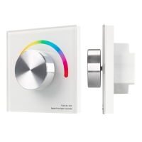 Панель SMART-P5-RGB-G-IN White (3V, Rotary, 2.4G), Arlight, 033756 Панель SMART-P5-RGB-G-IN White (3V, Rotary, 2.4G), Arlight, 033756