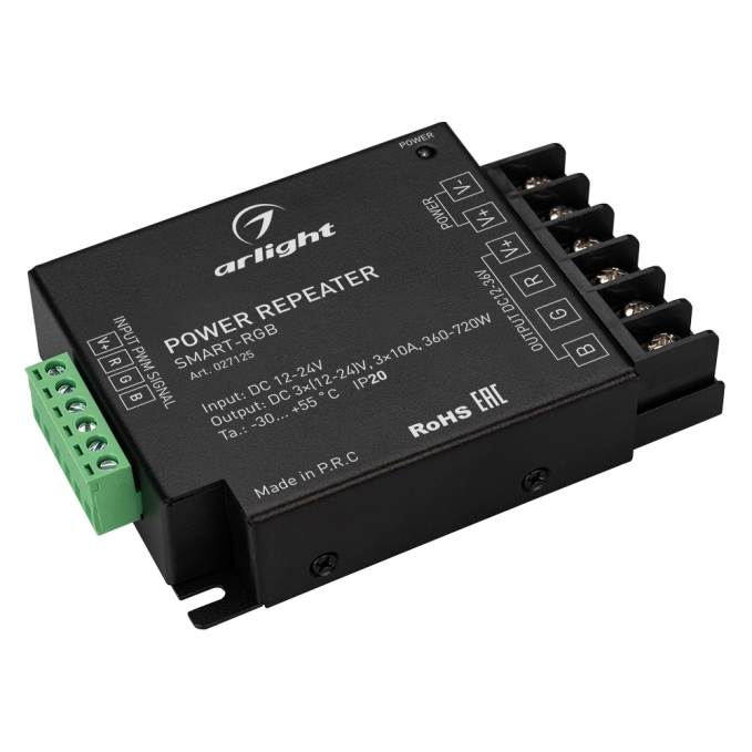 Усилитель SMART-RGB (12-24V, 3x10A), Arlight, 027125, изображение 3