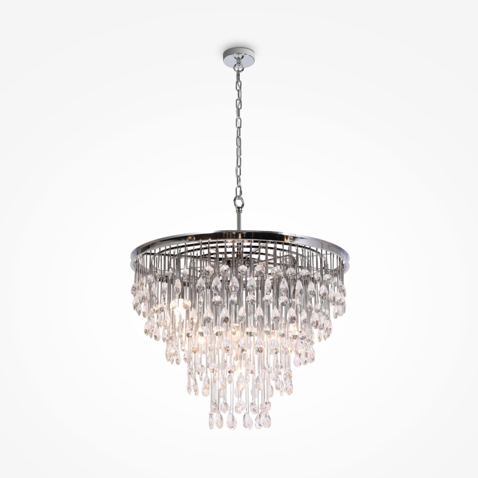 Подвесной светильник Линн / Linn E14х9 Maytoni, MOD091PL-09CH, изображение 1 Подвесной светильник Линн / Linn E14х9 Maytoni, MOD091PL-09CH, изображение 1