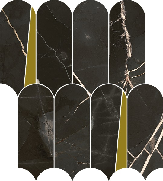 Мозаика Italon Stellaris Absolut Black Mosaico Elegant 32.5х36.1, 620110000235 Мозаика Italon Stellaris Absolut Black Mosaico Elegant 32.5х36.1, 620110000235