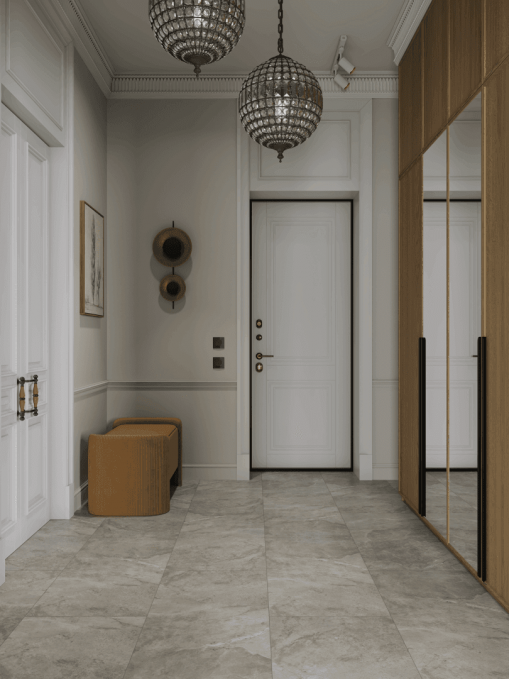 Кварцвиниловая плитка Alpine Floor Stone Premium LVT Пенни, ECO 26-2