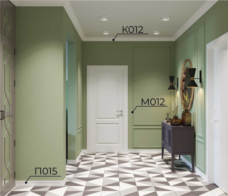 Молдинг Cosca Decor MX012, 19х12x2000 мм, Экополимер Молдинг Cosca Decor MX012, 19х12x2000 мм, Экополимер