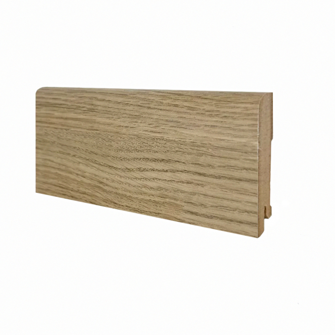Плинтус Deartio B302-11 Дуб натуральный, 80x16x2050 мм Плинтус Deartio B302-11 Дуб натуральный, 80x16x2050 мм