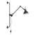 Бра на кронштейне Е14 1*40W ARTA MODERN ODL19 461 ODEON LIGHT 4125/1WA