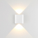 Настенный светильник IP20 LED 2W 3000K 220V MAGNUM HIGHTECH ODL27 000 ODEON LIGHT 7192/2WL, фото на белом фоне