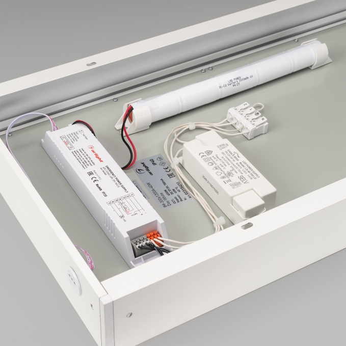 Светильник IM-EMERGENCY-1.5H-S300x1200-45W White6000 (WH, 120 deg, 230V), Arlight, 034937, изображение 2 Светильник IM-EMERGENCY-1.5H-S300x1200-45W White6000 (WH, 120 deg, 230V), Arlight, 034937, изображение 2