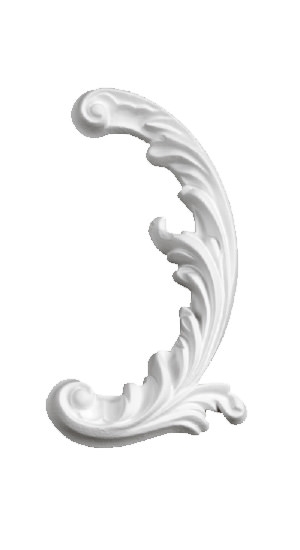 Орнамент Decomaster 66150R, 90x160x15 мм Орнамент Decomaster 66150R, 90x160x15 мм