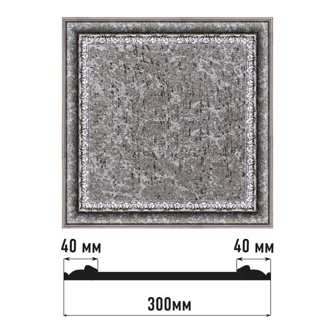 Декоративное панно Decomaster D30-44, 300x300x18 мм Декоративное панно Decomaster D30-44, 300x300x18 мм