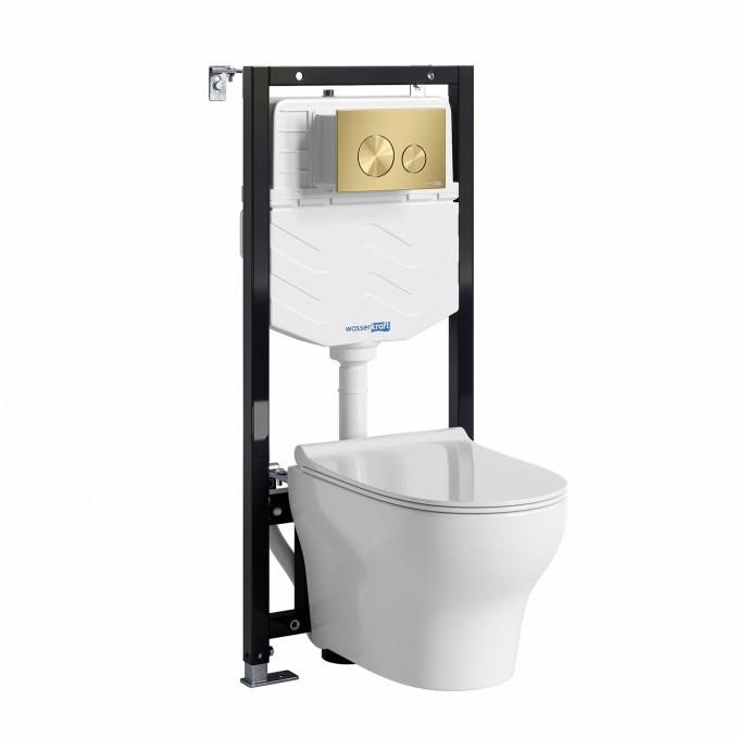 Система инсталляции с унитазом WasserKRAFT Aller 10TLT.010.ME.MG02.H001