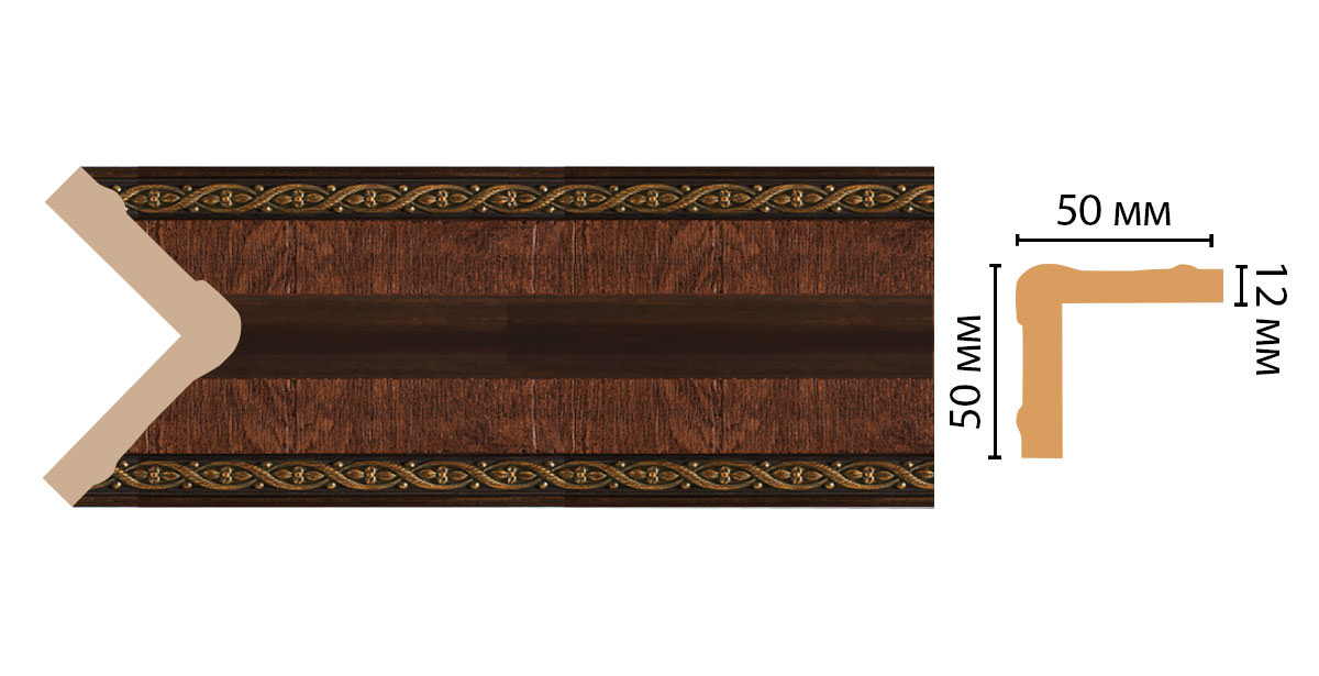 Угол Decomaster 142-2 ДМ, 50x50x2400 мм Угол Decomaster 142-2 ДМ, 50x50x2400 мм
