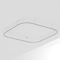 Основание ART-APRIORI-QUADRAT-SOFT-ROD-400-3500x3500 (TN), Arlight, 050201