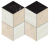Мозаика Atlas Concorde Marvel Stone Mosaico Esagono Geo Warm Lapp. 25.4x35.2, AS2M