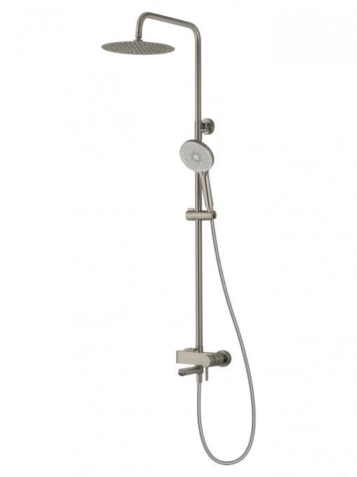 Душевая стойка Wonzon & Woghand Solo WW-739032-BN никель брашированный Душевая стойка Wonzon & Woghand Solo WW-739032-BN никель брашированный