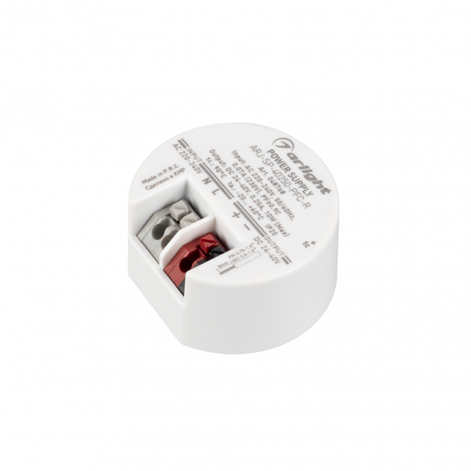 Блок питания ARJ-SP-40250-PFC-R (10W, 24-40V, 250mA), Arlight, 048768, изображение 1