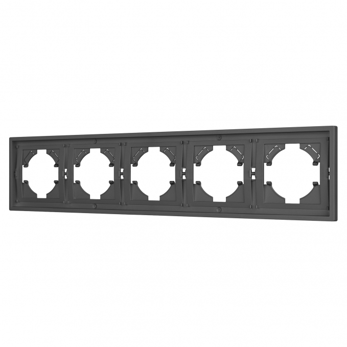Рамка пластиковая FRM-TENDO-SFPL-5-GR, Arlight, 054659, изображение 1
