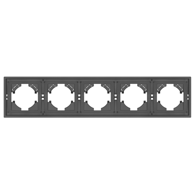 Рамка пластиковая FRM-TENDO-SFPL-5-GR, Arlight, 054659, изображение 2