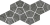 Мозаика Italon Magma Graphite Prism 20.5x41.3, 620110000248