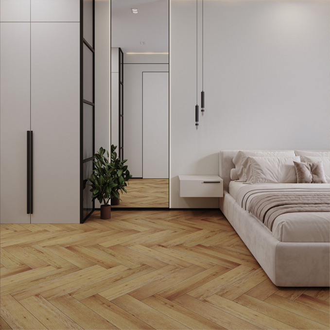 Каменный SPC ламинат FloorWood Authentic 5422 Янтарные волны