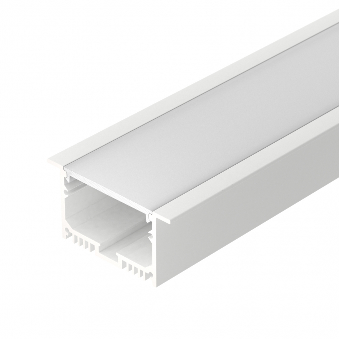 Профиль с экраном SL-LINIA62-F-2500 WHITE+OPAL, Arlight, 021374, изображение 4 Профиль с экраном SL-LINIA62-F-2500 WHITE+OPAL, Arlight, 021374, изображение 4