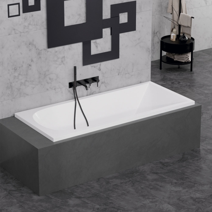 Ванна акриловая Alba Spa Impero 180x80 ВПР0210200100 пристенная Ванна акриловая Alba Spa Impero 180x80 ВПР0210200100 пристенная