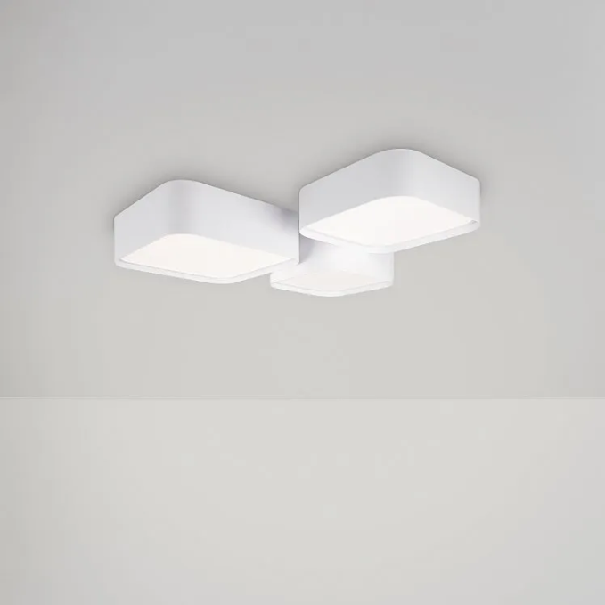 Потолочный светильник Куб / Cube 75 Вт LED с пультом ДУ, Freya, FR6096CL-L106W Потолочный светильник Куб / Cube 75 Вт LED с пультом ДУ, Freya, FR6096CL-L106W