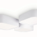 Потолочный светильник Куб / Cube 75 Вт LED с пультом ДУ, Freya, FR6096CL-L106W Потолочный светильник Куб / Cube 75 Вт LED с пультом ДУ, Freya, FR6096CL-L106W