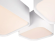Потолочный светильник Куб / Cube 75 Вт LED с пультом ДУ, Freya, FR6096CL-L106W Потолочный светильник Куб / Cube 75 Вт LED с пультом ДУ, Freya, FR6096CL-L106W