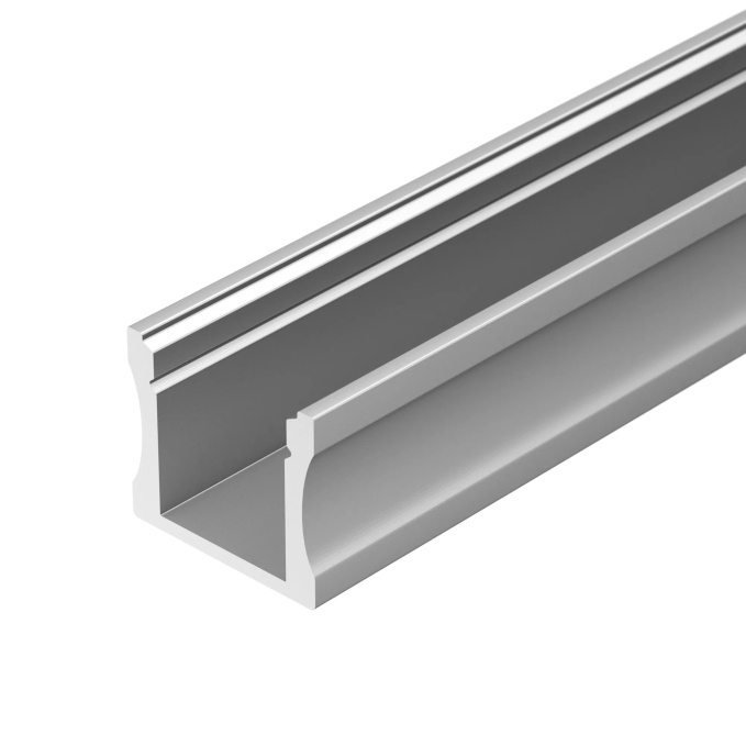 Профиль с экраном ALU-SLIM-H15-2000 ANOD+FROST, Arlight, 018246, изображение 2 Профиль с экраном ALU-SLIM-H15-2000 ANOD+FROST, Arlight, 018246, изображение 2